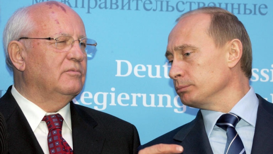Tổng thống Putin chia buồn cựu lãnh đạo Liên Xô Gorbachev qua đời